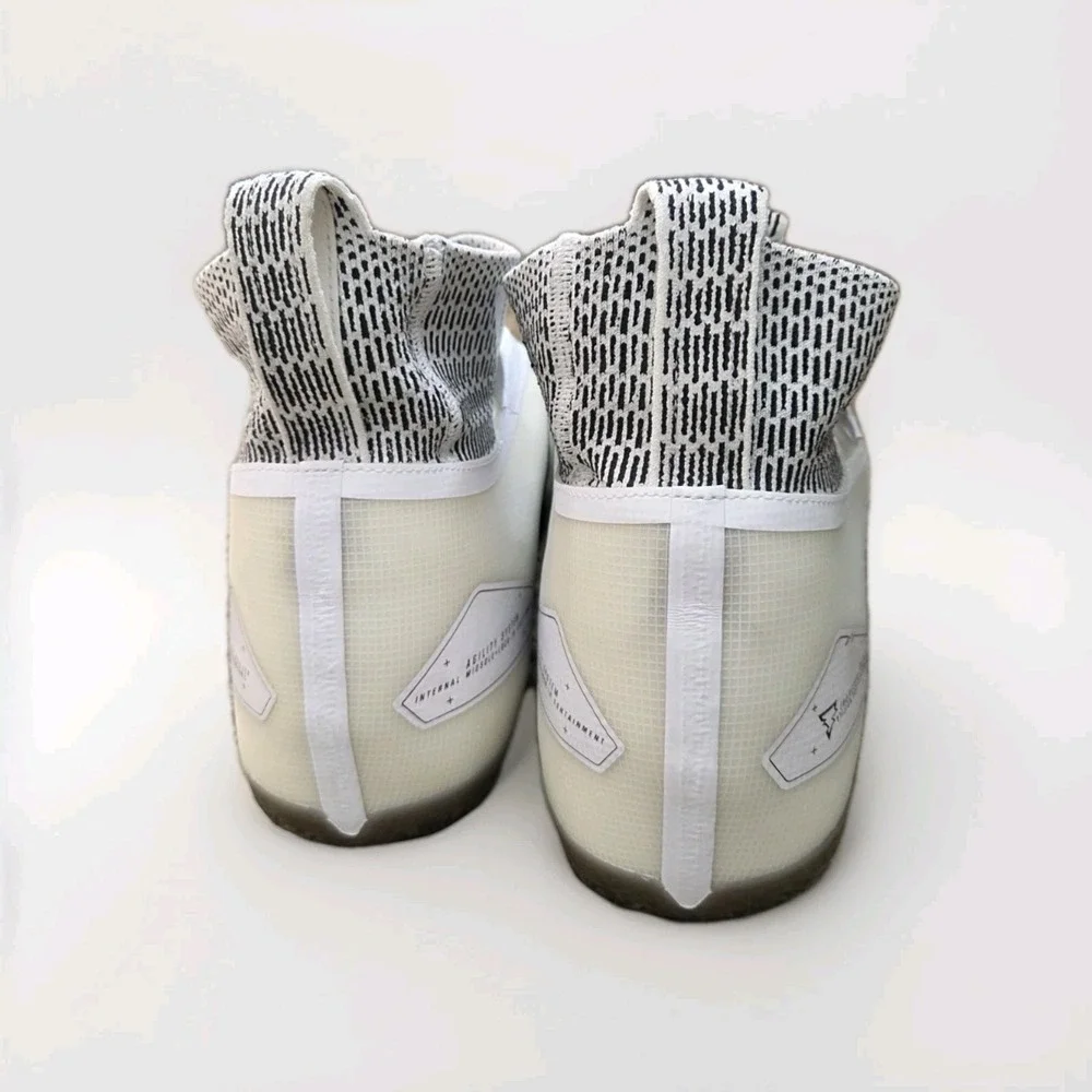 Jordan Alpha Menace‎ Elite 3 Football Cleats White/Black DH3369-100 Size 18